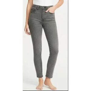 Everlane High Rise Slim Straight Ankle